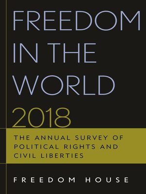 cover image of Freedom in the World 2018